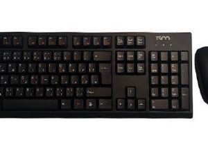 کیبورد و ماوس بی‌سیم تسکو مدل TKM 7019W