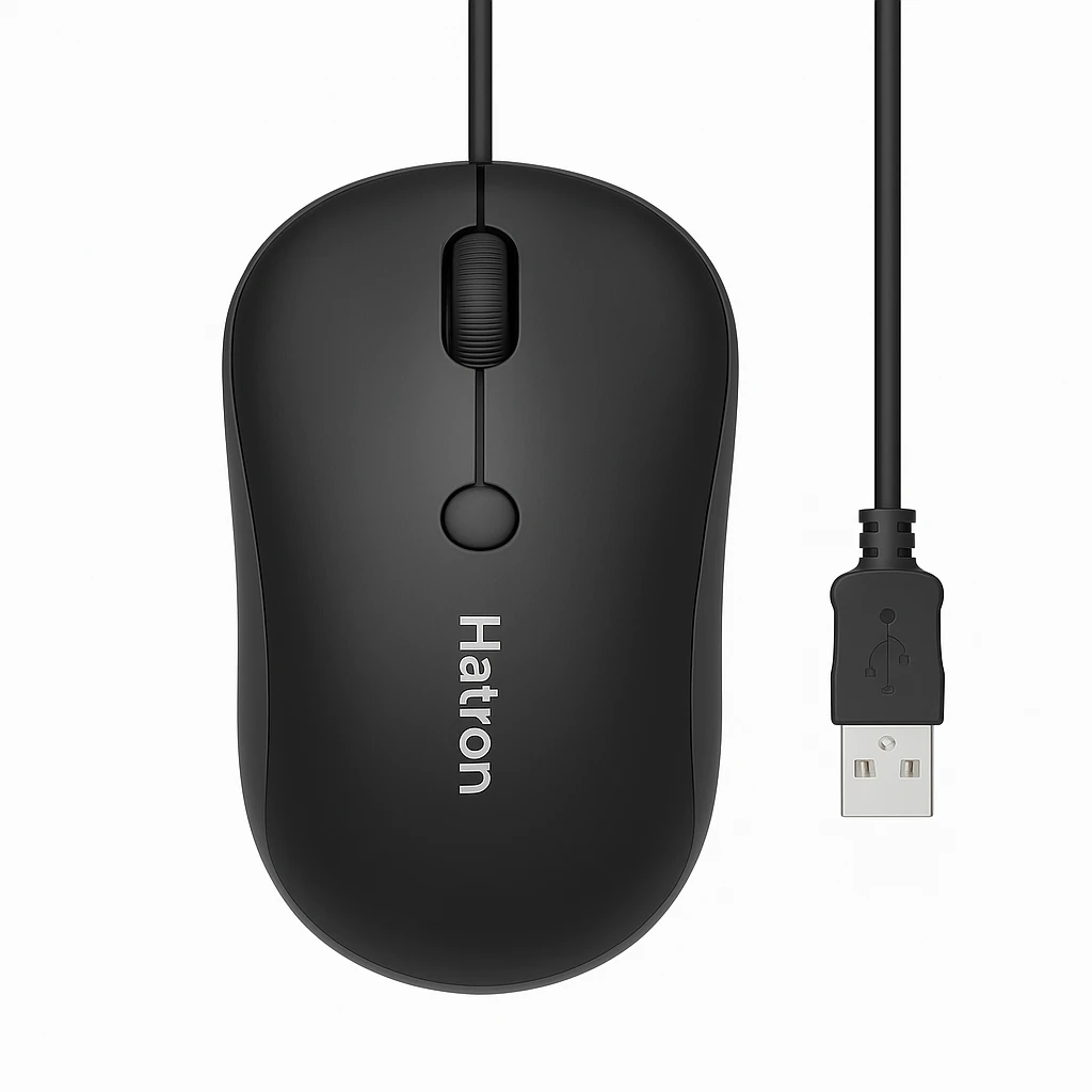 ماوس سیم دار هترون مدل HM435 SL