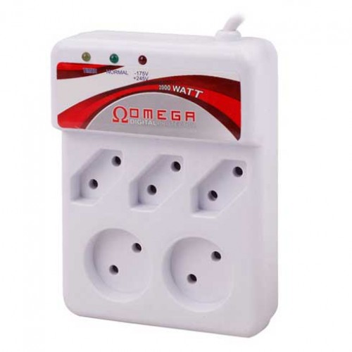 محافظ برق ۵ خانه امگا الکتریک