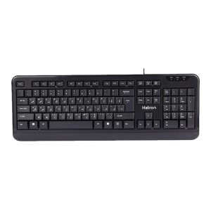 کیبورد سیم دار هترون مدل HK240