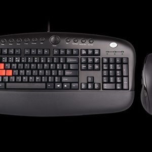 کیبورد و ماوس گیمینگ ای‌فورتک مدل KX‑2810BK