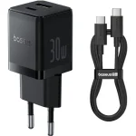 شارژر دیواری بیسوس مدل Palm C+U 30W EU