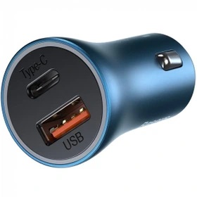 شارژر فندکی بیسوس مدل Golden Contactor Pro U+C 40W