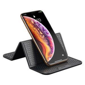 نگهدارنده موبایل بیسوس Folding Bracket Antiskid Pad Black