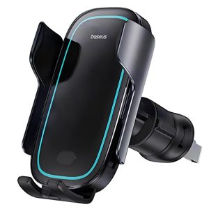 هولدر و شارژر بی‌سیم خودرو بیسوس مدل Milky Way Pro 15W